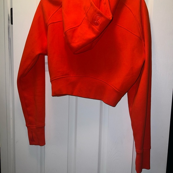 Lululemon zip up cropped scuba size 8 - Picture 2 of 6